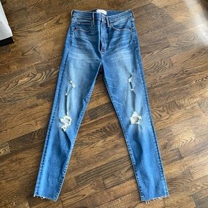 Abercrombie Ultra High Rise Skinny Jeans